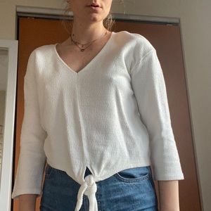 Madewell V neck Pullover